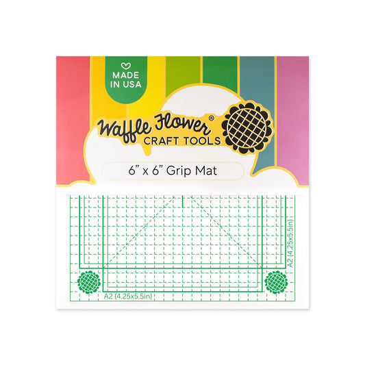 Waffle Flower 6x6 Grip Mat