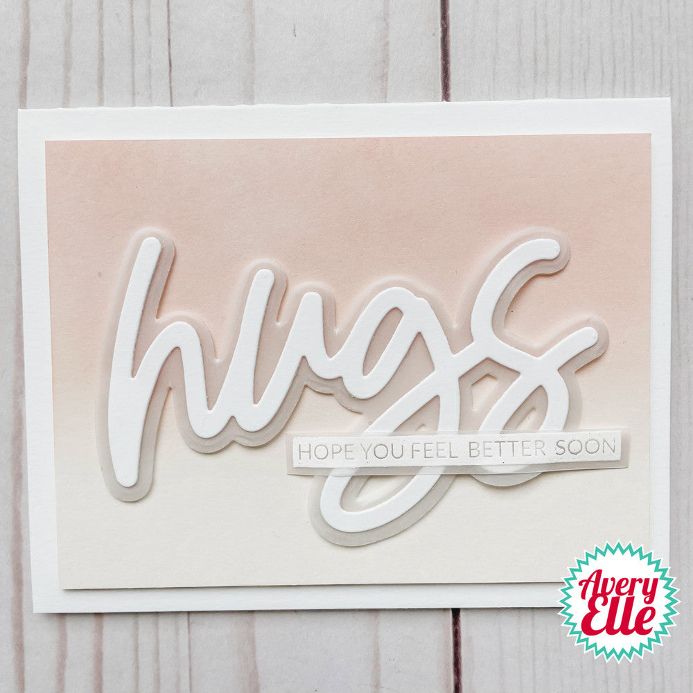 Avery Elle Loads of Hugs Clear Stamp Set