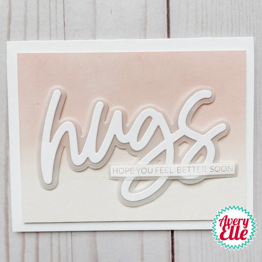 Avery Elle Loads of Hugs Clear Stamp Set