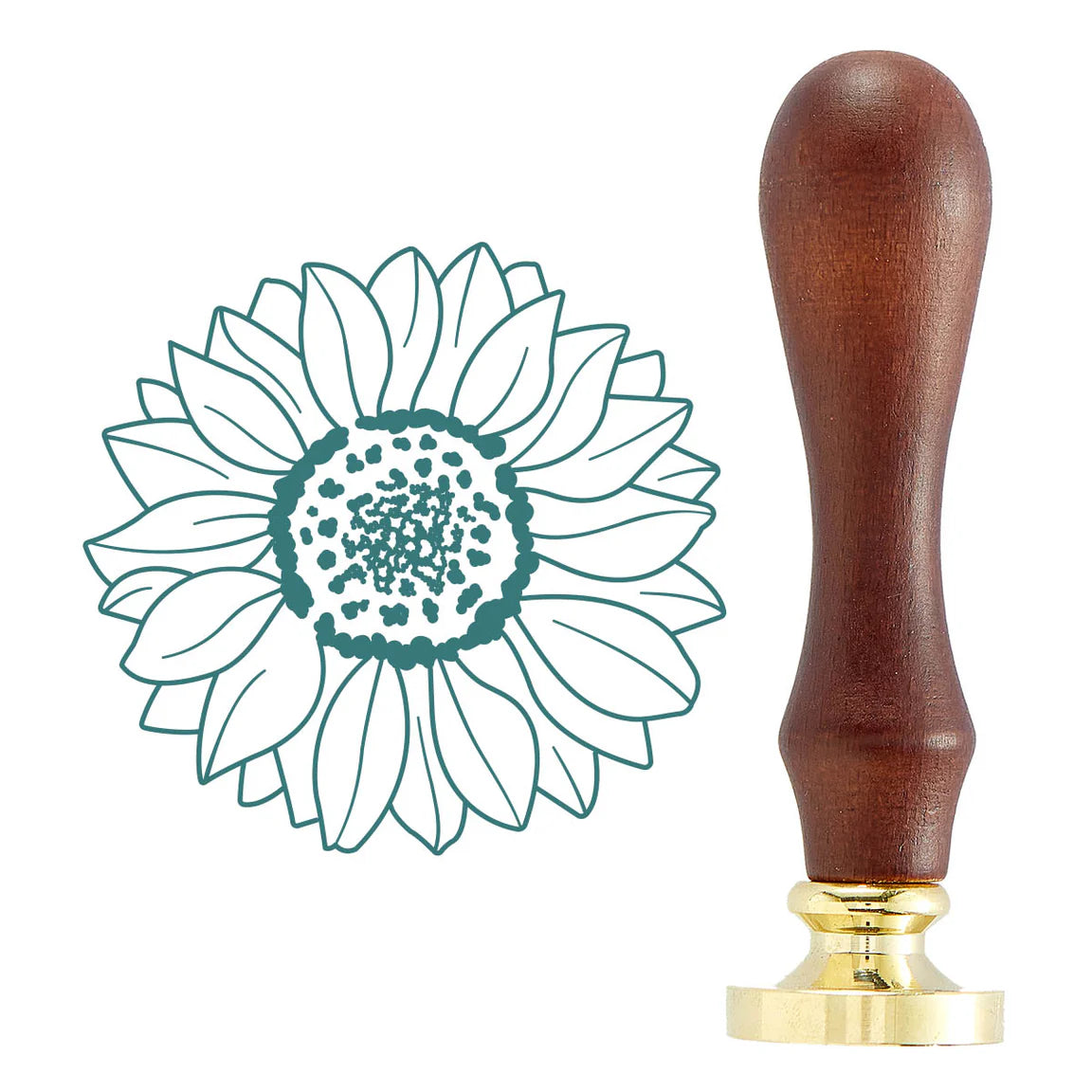 Spellbinders Sunflower Wax Seal Stamp (Sealed by Spellbinders)