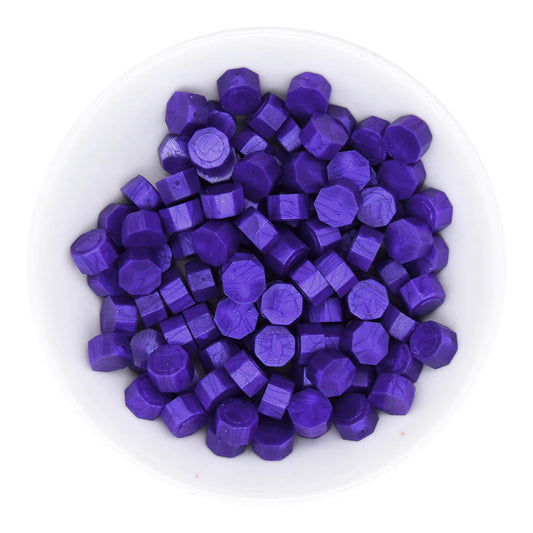 Twilight Purple Wax Beads, Sealed by Spellbinders