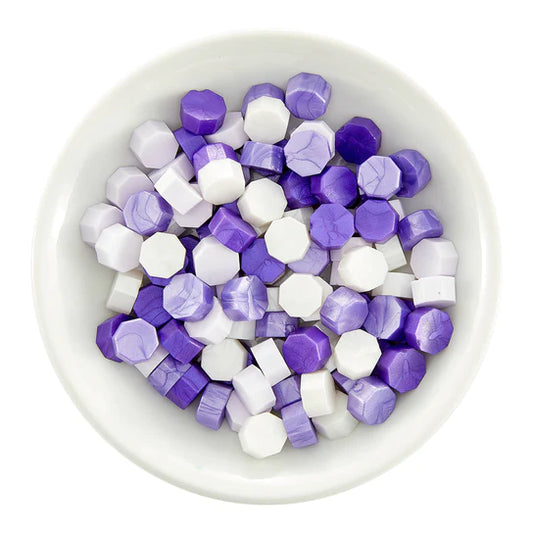Must-Have Wax Bead Mix - Purple, Sealed by Spellbinders