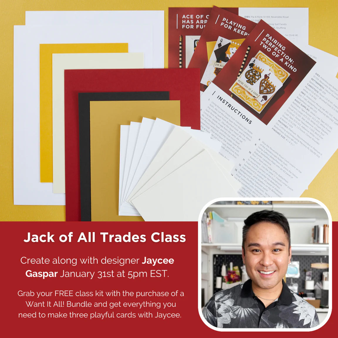 Jack of All Trades Collection Bundle and FREE Class Kit! by Jaycee Gaspar