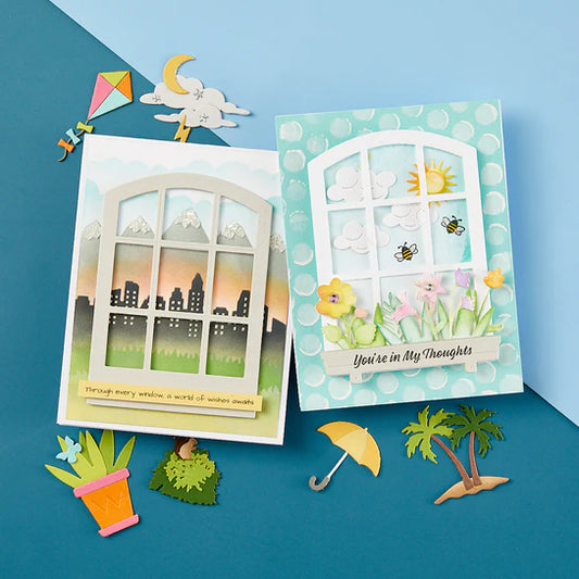 Spellbinders I Want it All! Windows with a View Collection Bundle
