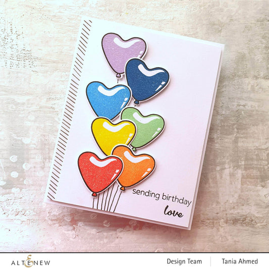 Altenew Mini Delight: Birthday Love Stamp & Die Set