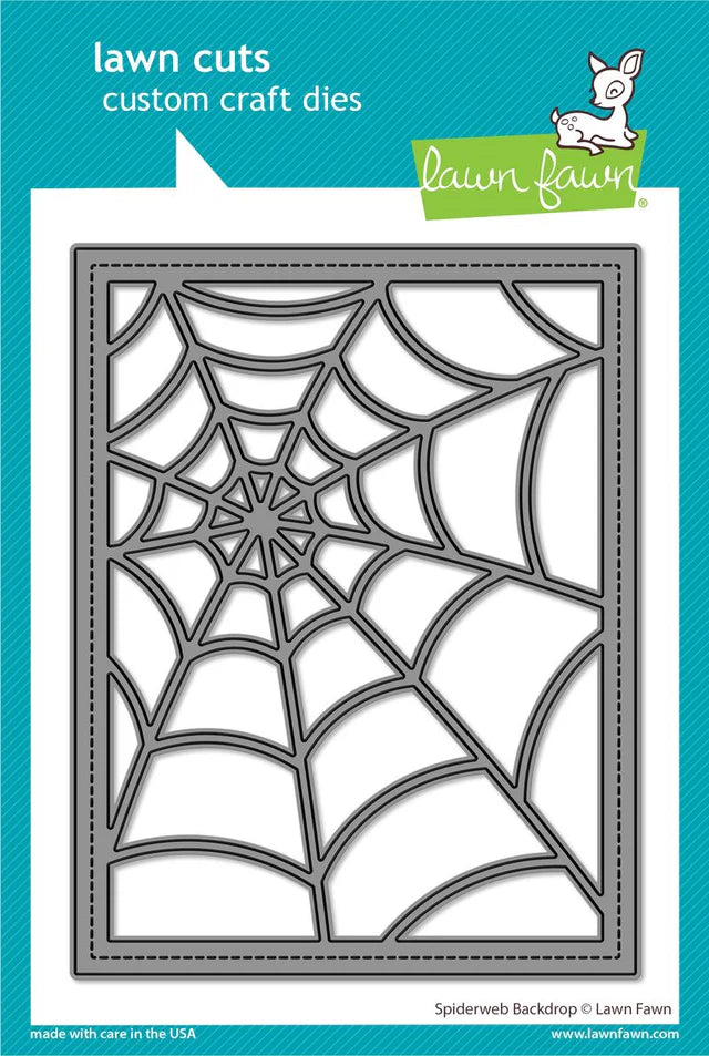 Lawn Fawn Spiderweb Backdrop Die Set