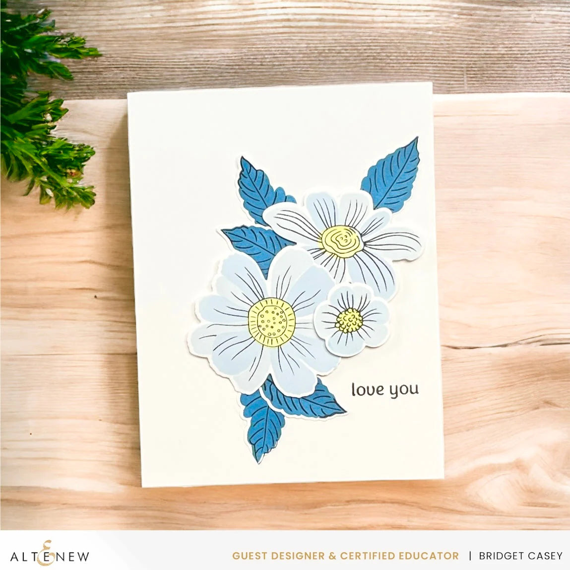 Altenew Dynamic Duo: Floral Whimsy Stamp, Stencil and Die Set