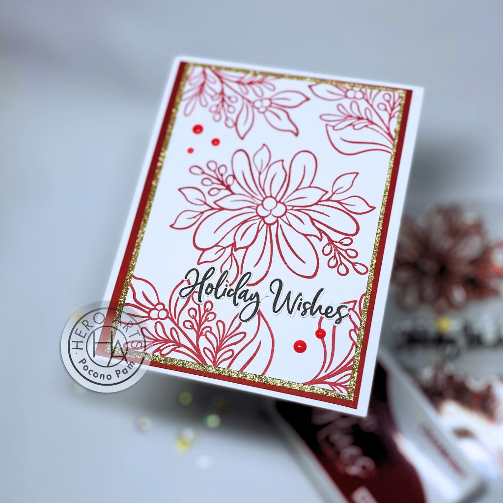 Hero Arts Merry Foliage Bundle (Stamps & Dies)
