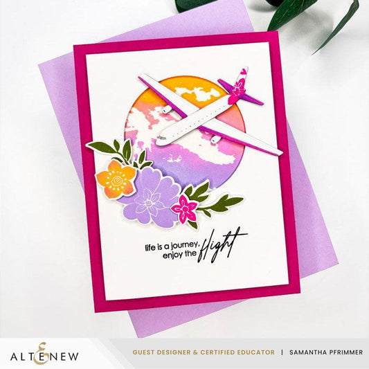 Altenew Mini Delight: Enjoy the Flight Stamp & Die Set