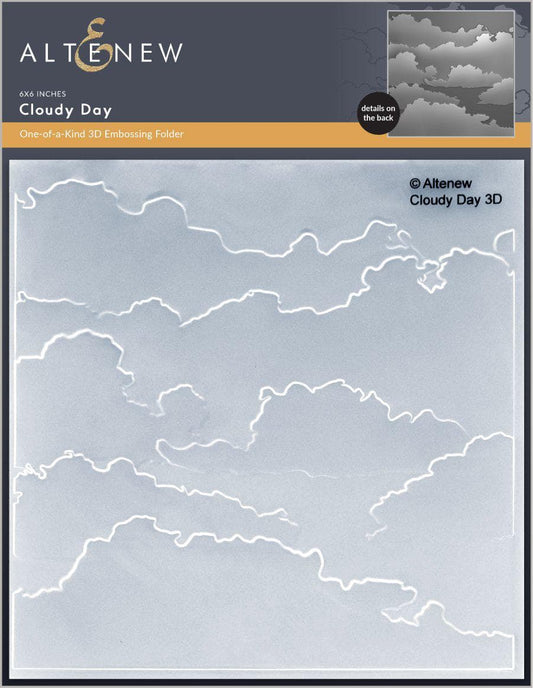 Altenew Cloudy Day 3D Embossing Folder