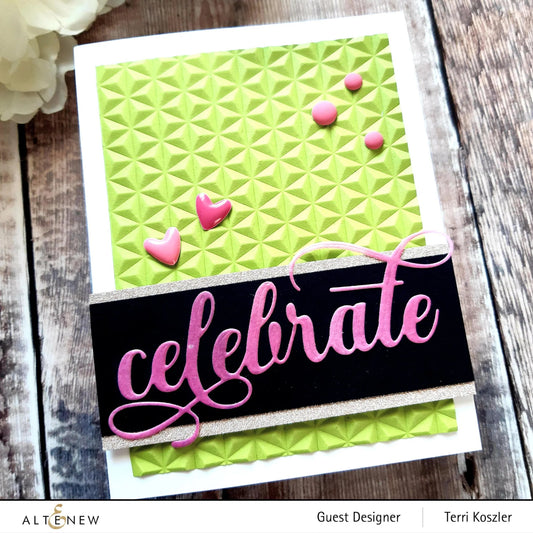 Altenew Diamond Stars 3D Embossing Folder