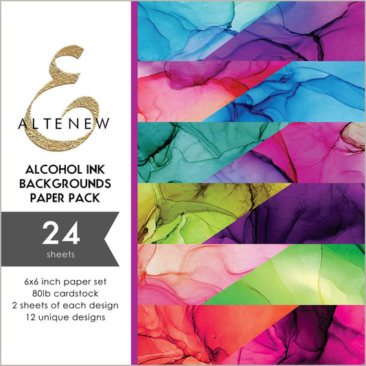 Altenew Alcohol Ink 6x6 Paper Pack