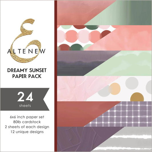 Altenew Dreamy Sunset 6x6 Paper Pack