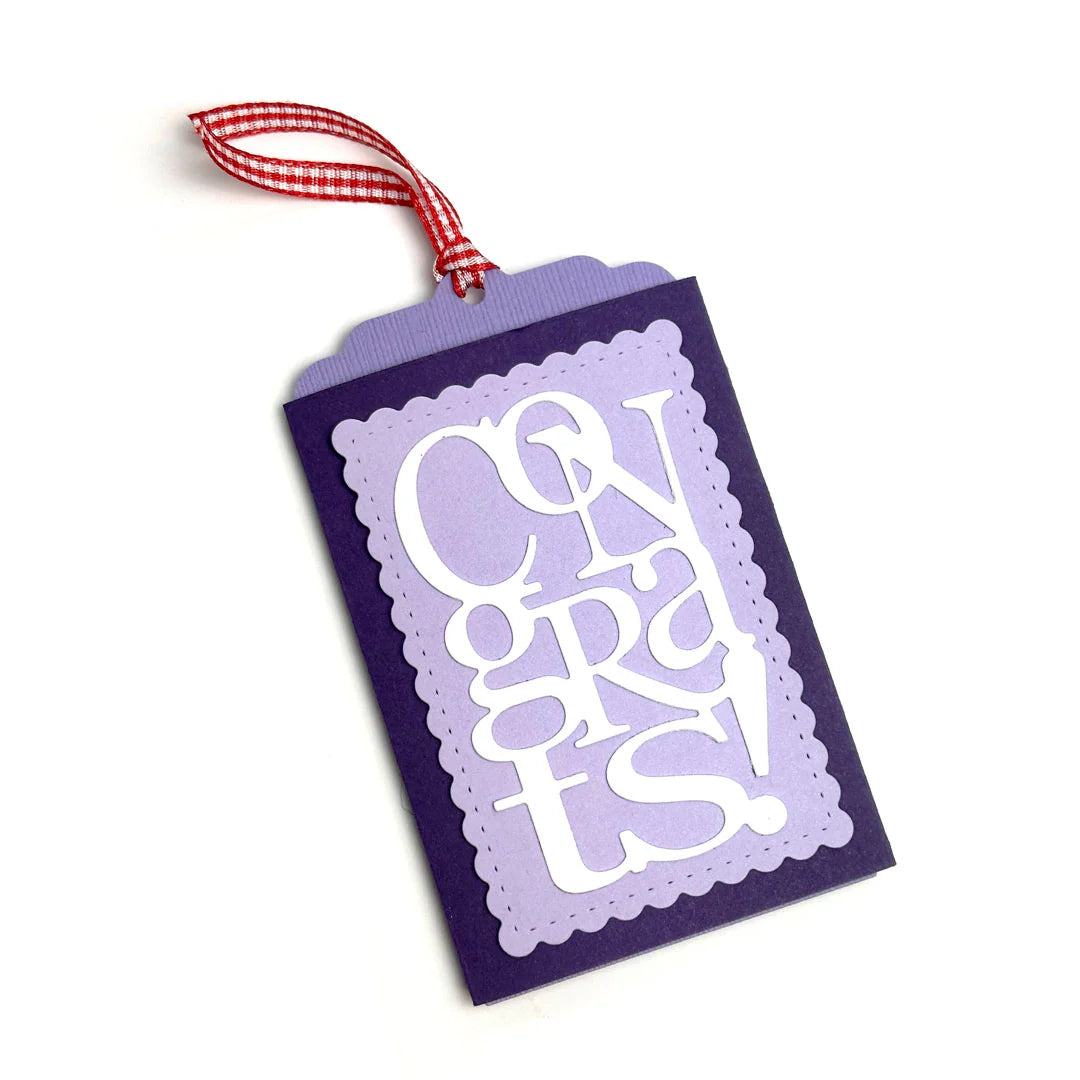 Pull & Reveal Gift Card Holder Die Set