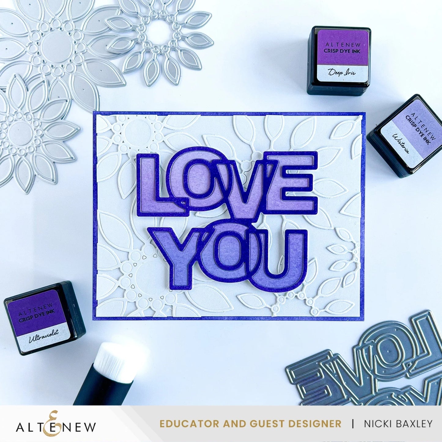 Altenew Everyday Love Sentiments Bundle (Stamp and Die Set)
