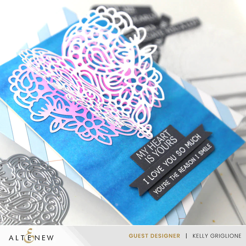 Altenew One-Go Sentiments Stamp and Die Bundle