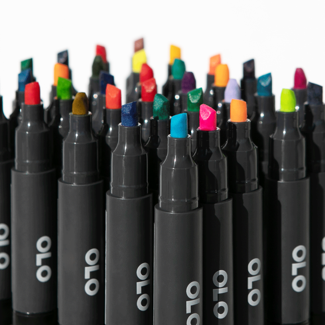 OLO Chisel Nib 10pk for Alcohol Markers